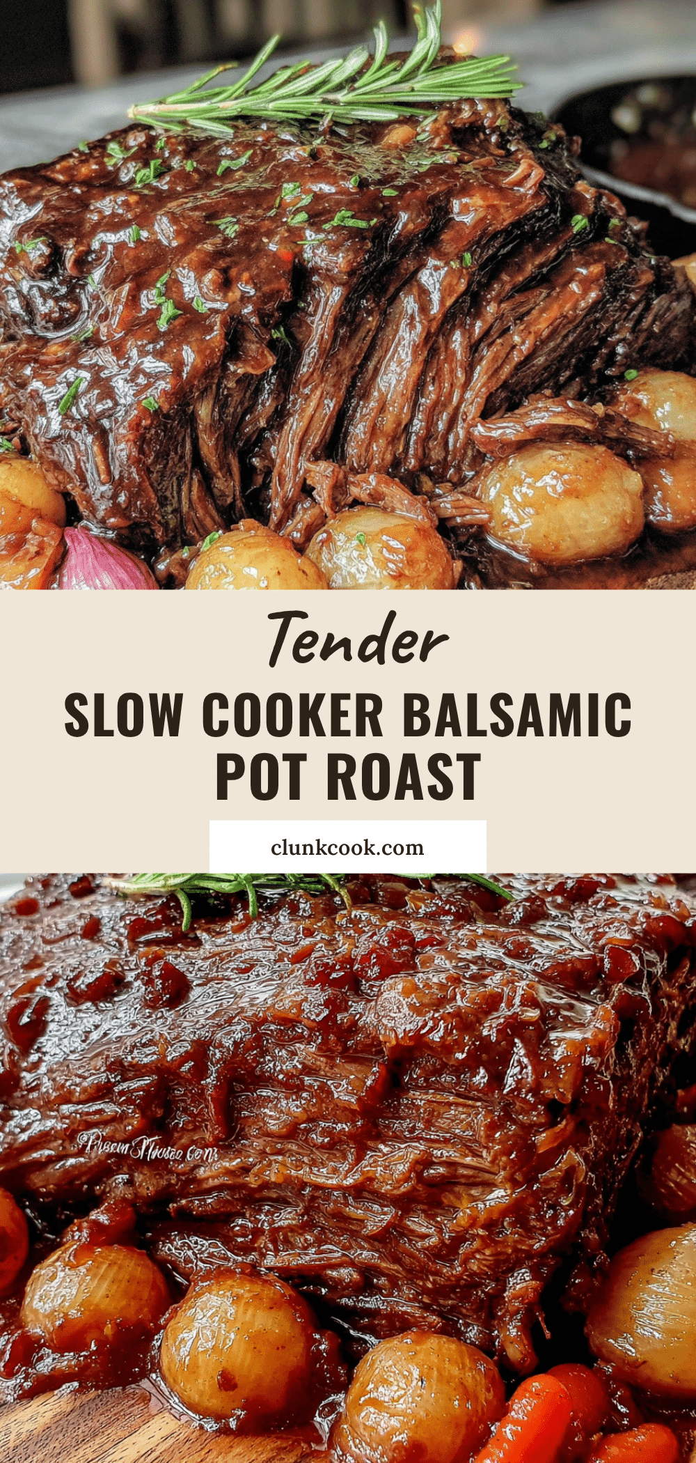 slow cooker balsamic pot roast recipe