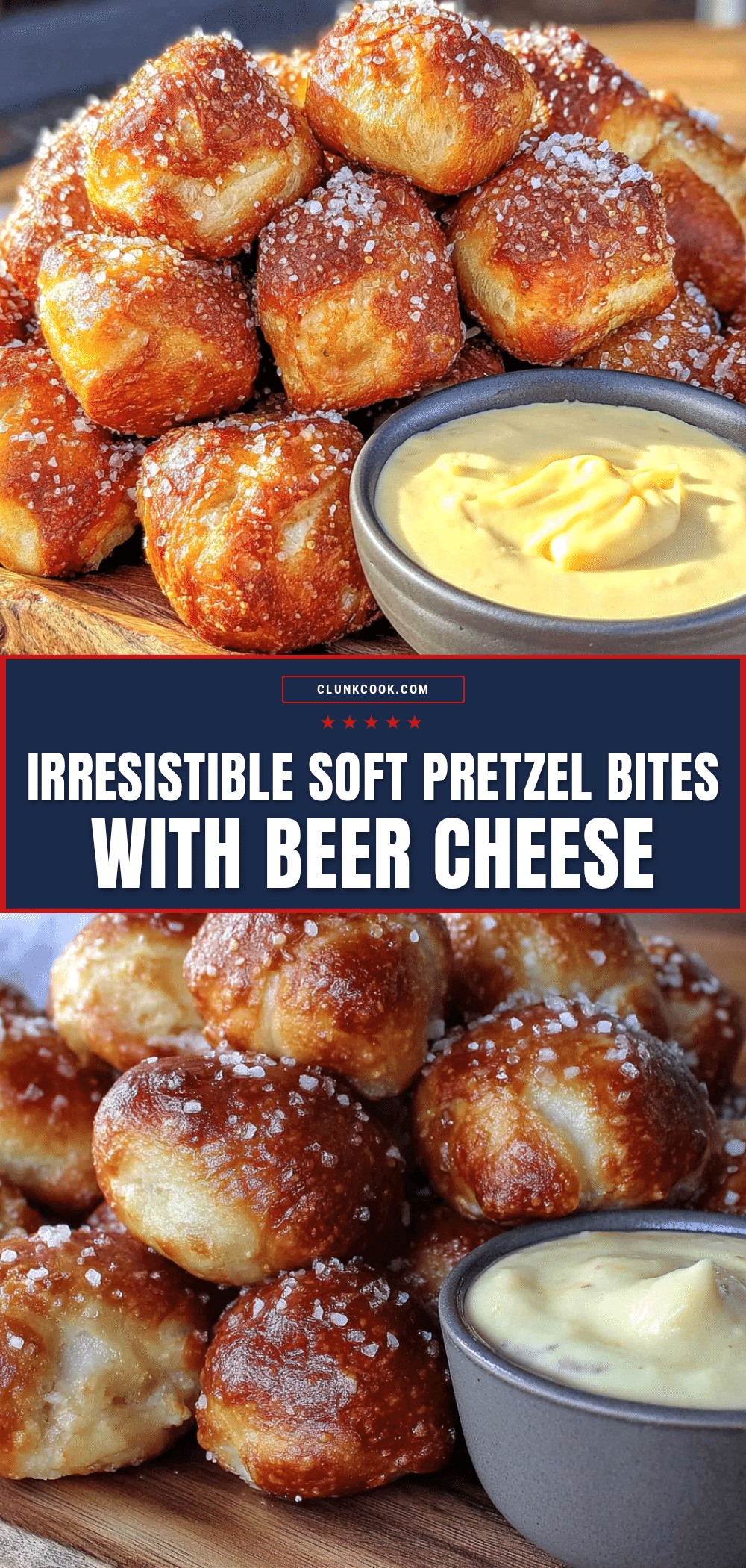 soft pretzel bites with beer cheese dip recipe