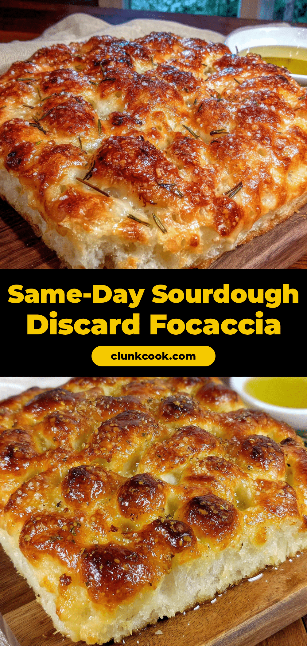 sourdough discard focaccia recipe