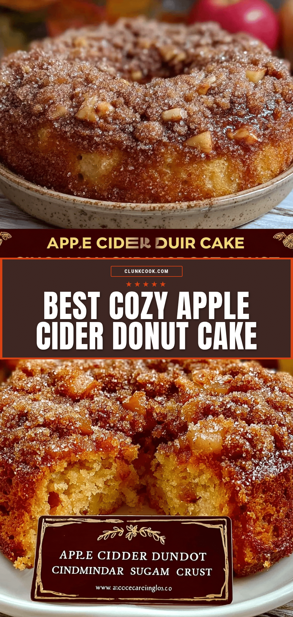 Apple Cider Donut Cake recipe