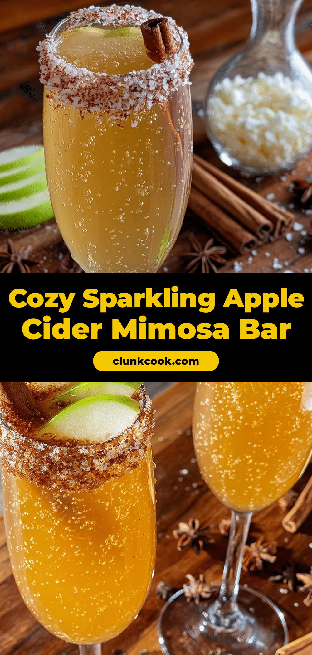 apple cider mimosa bar recipe