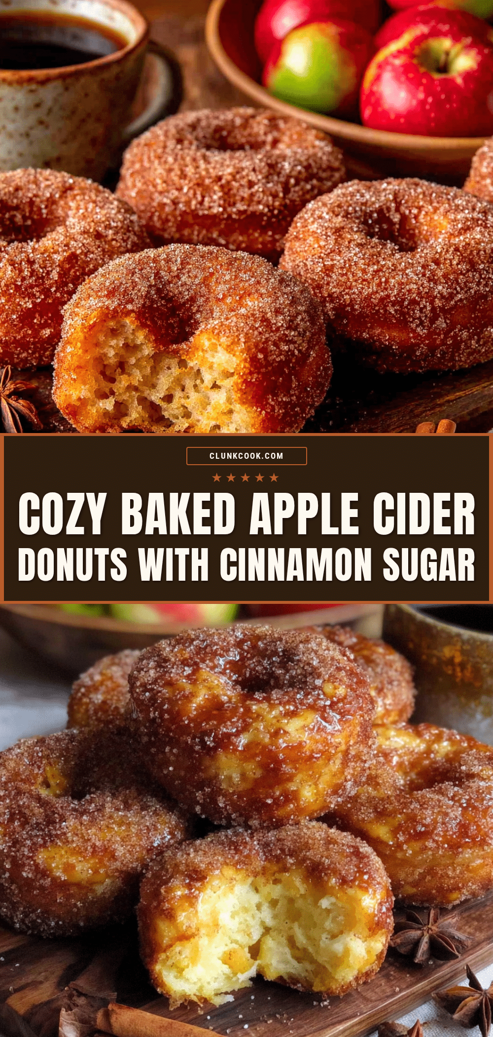 baked apple cider donuts recipe