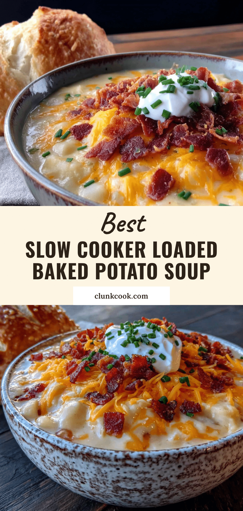 best slow cooker loaded baked potato soup recipe