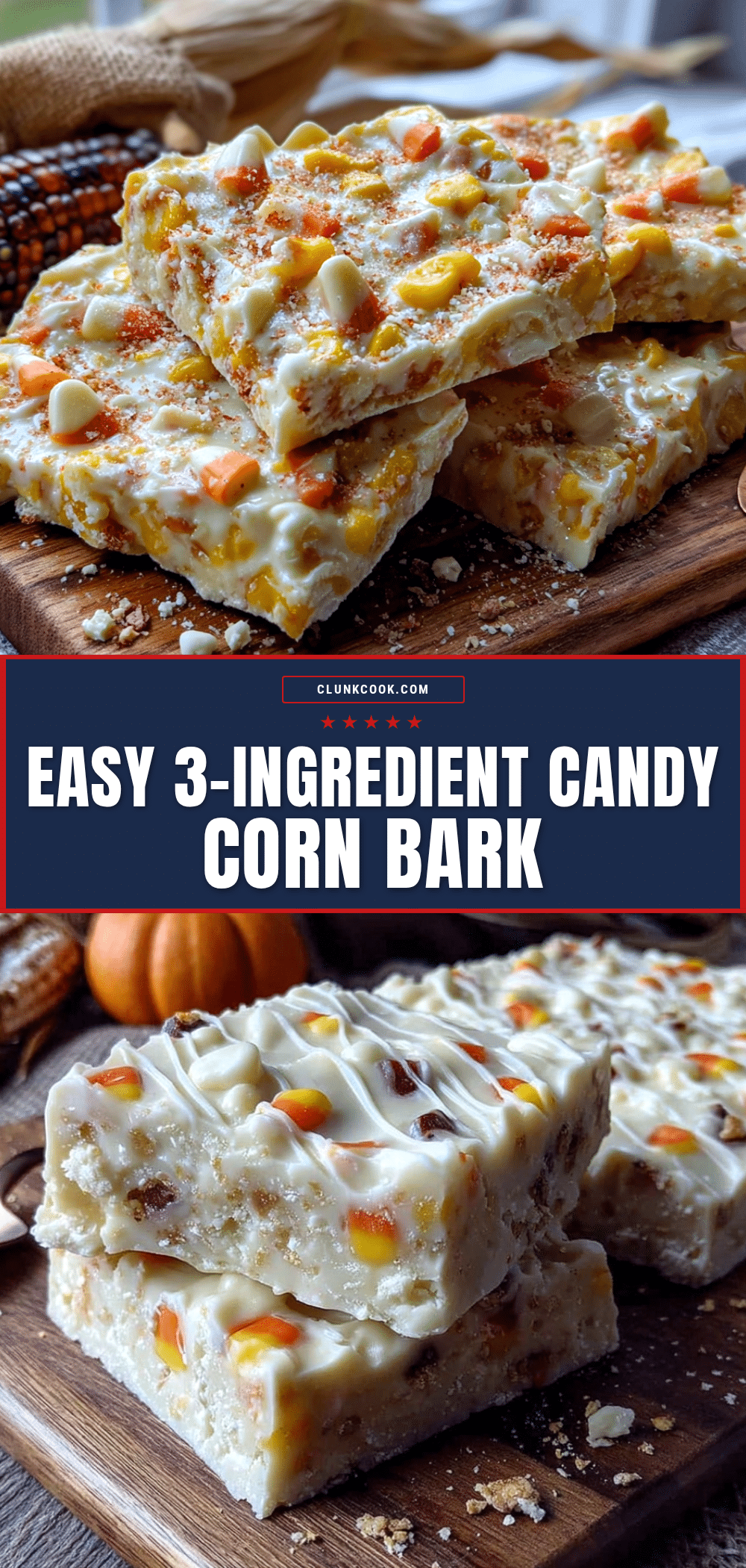 candy corn bark recipe