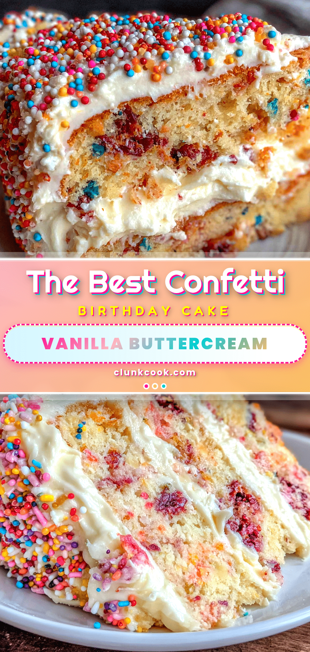 confetti birthday cake recipe