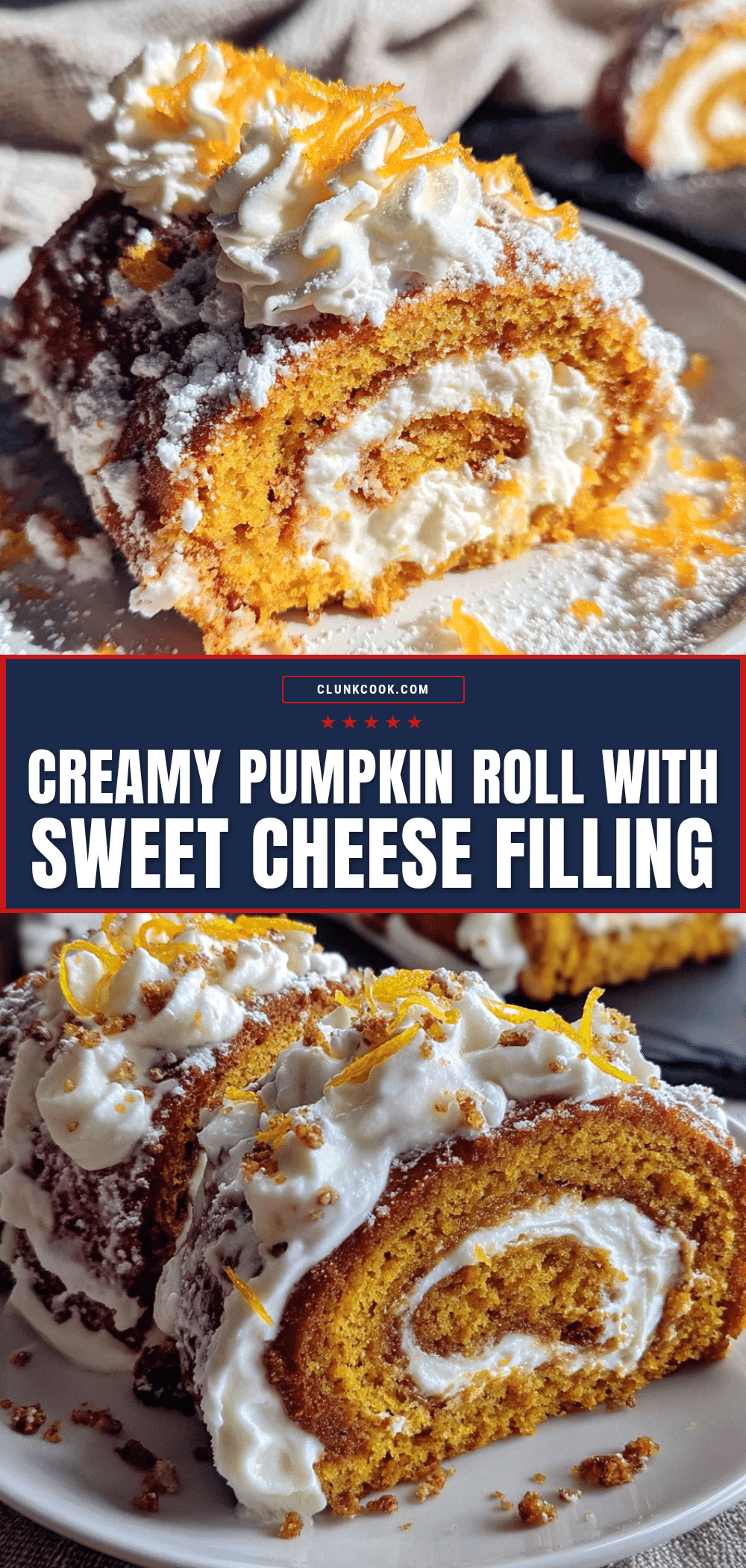 creamy pumpkin roll recipe