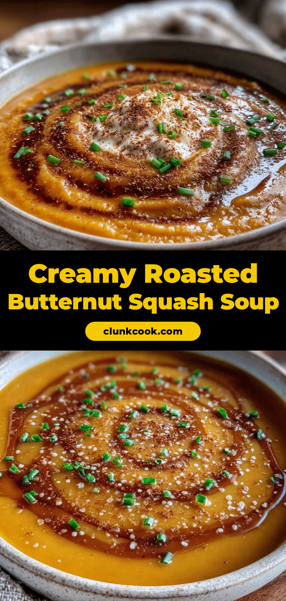 creamy roasted butternut squash soup recipe