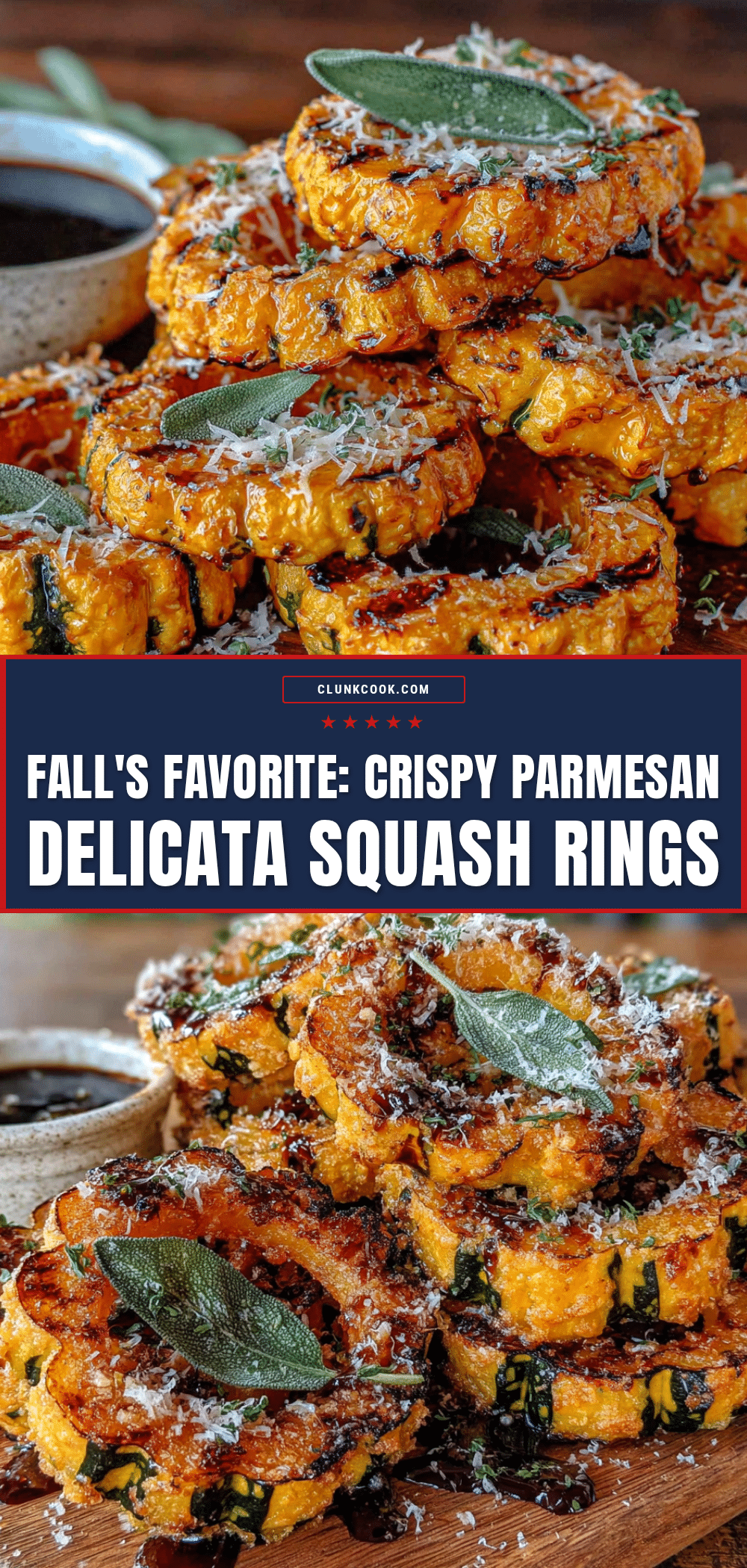 crispy parmesan delicata squash rings recipe