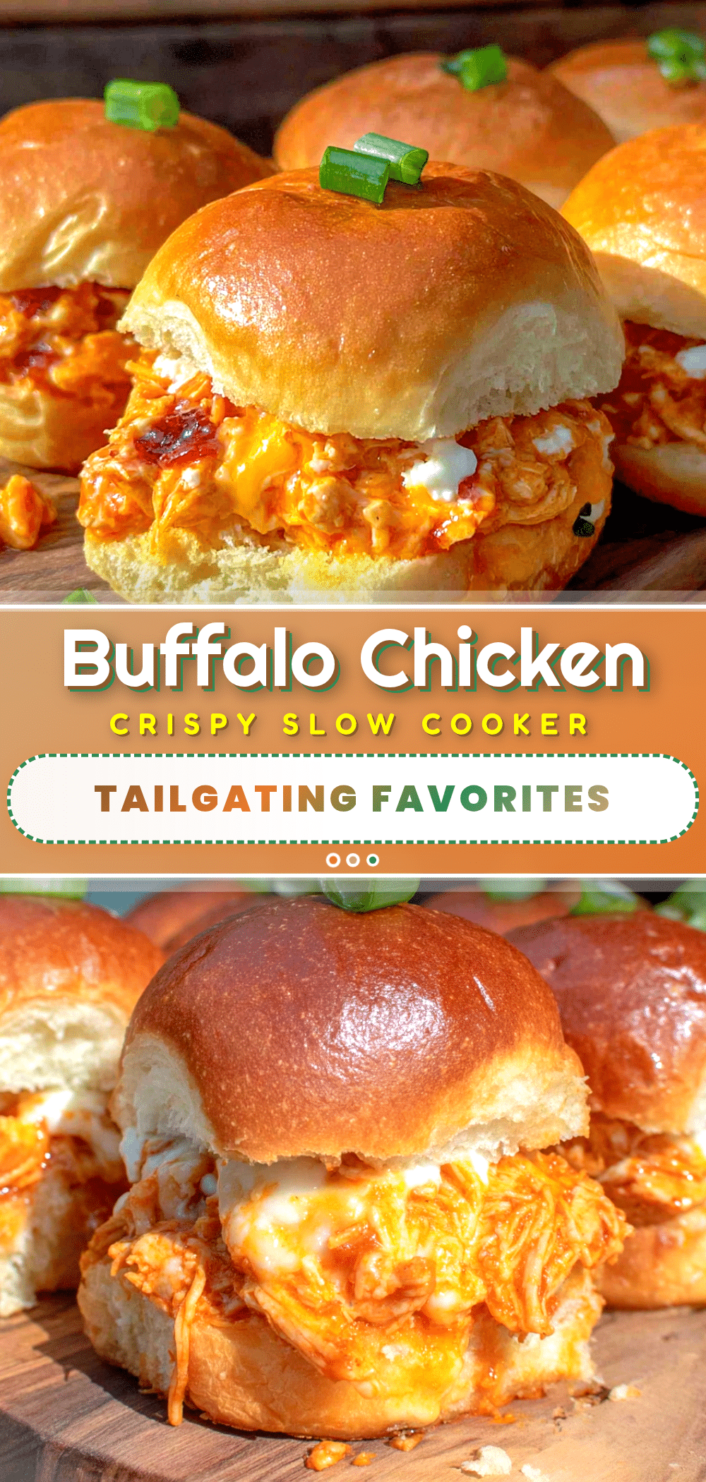 crispy slow cooker buffalo chicken sliders recipe