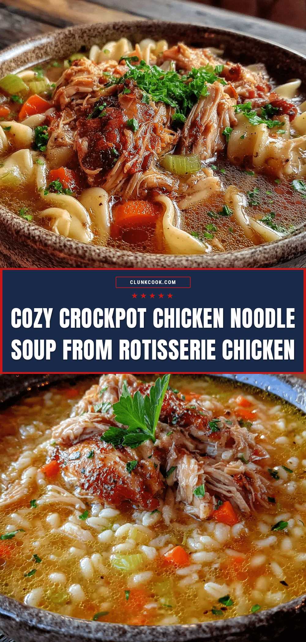 crockpot chicken noodle soup recipe