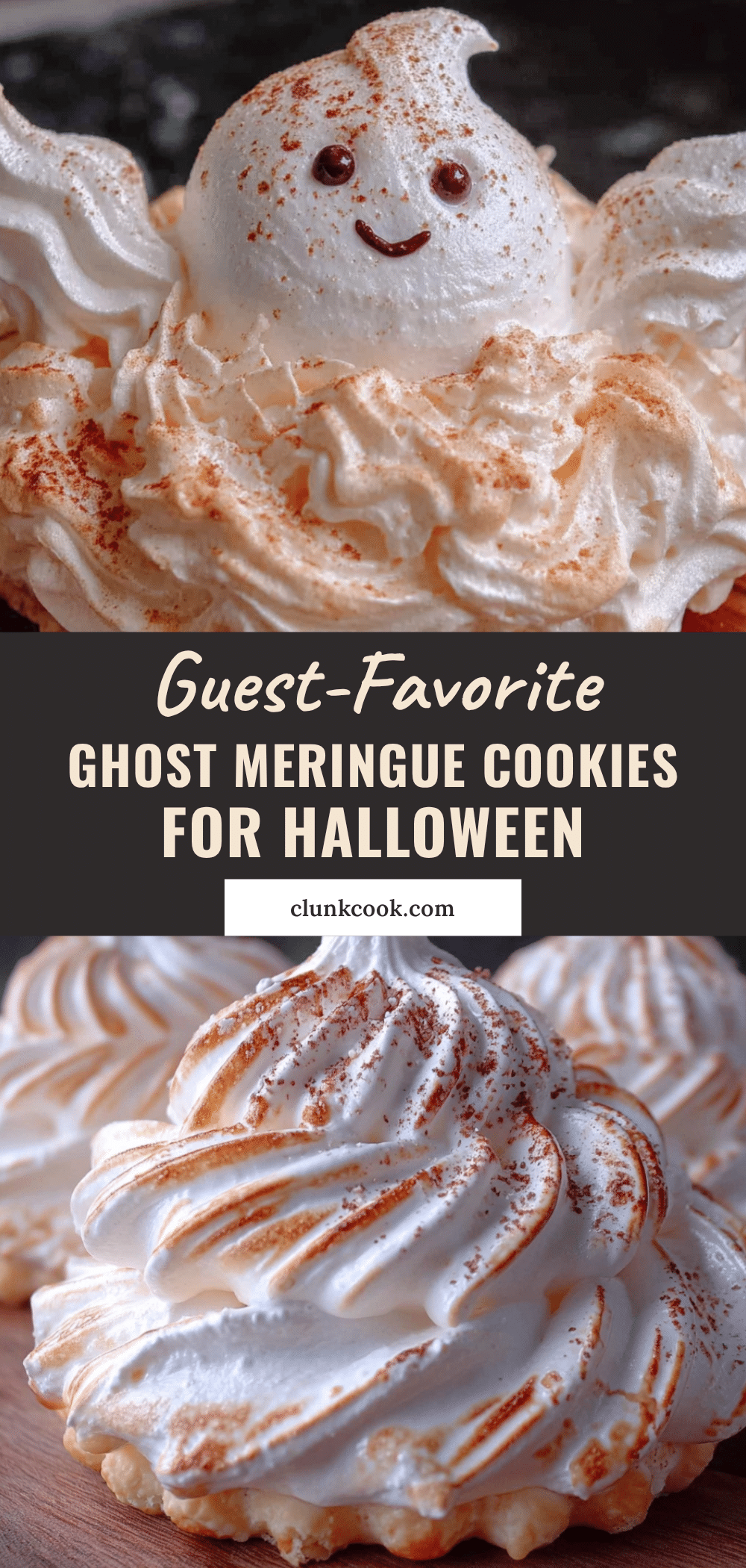 ghost meringue cookies recipe