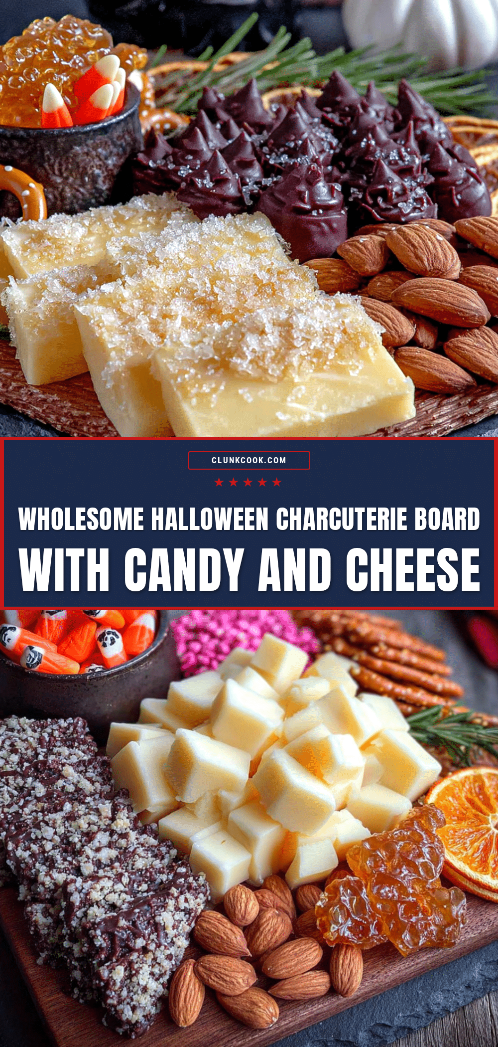 halloween charcuterie board with candy and cheese recipe