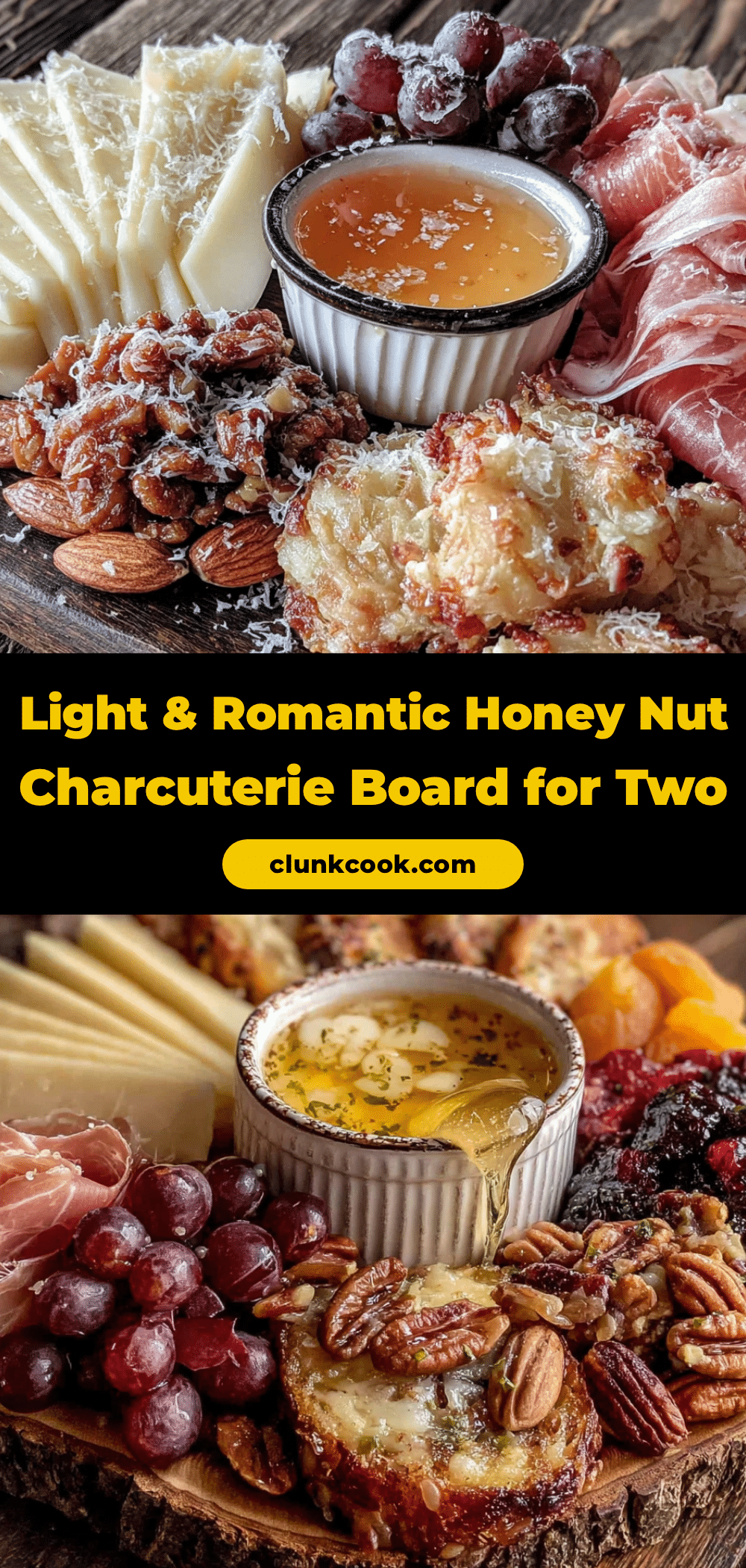 honey nut charcuterie board for two recipe