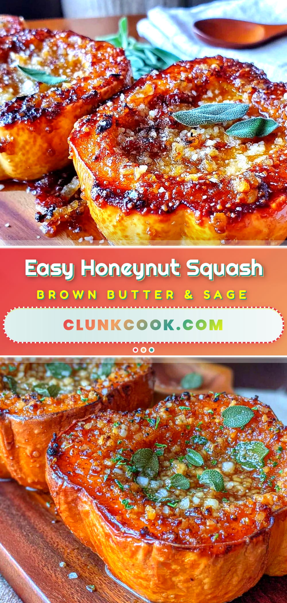 honeynut squash with brown butter and sage recipe