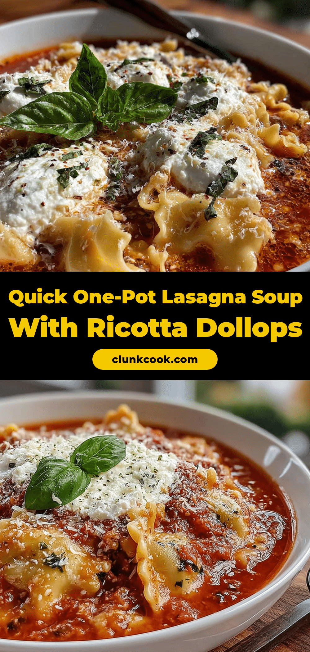 lasagna soup recipe