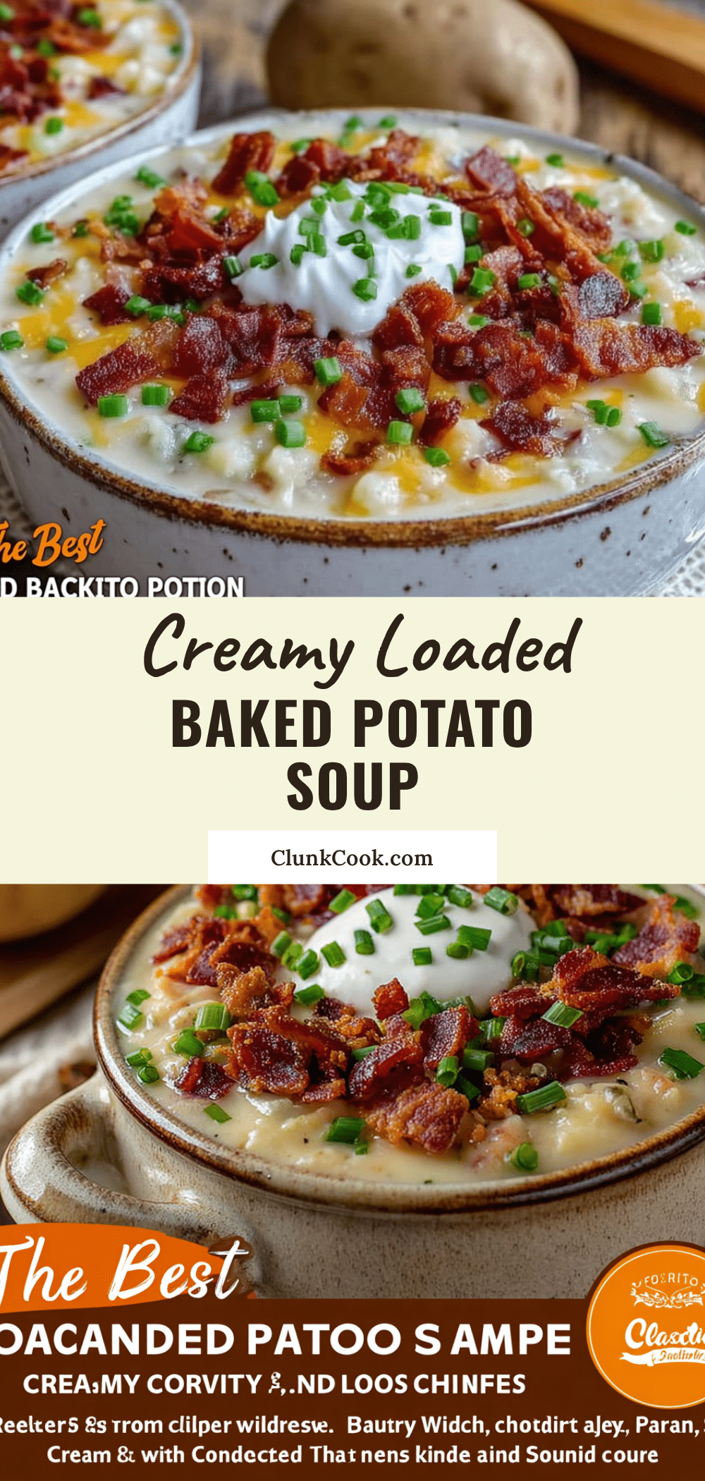 loaded baked potato soup with bacon recipe