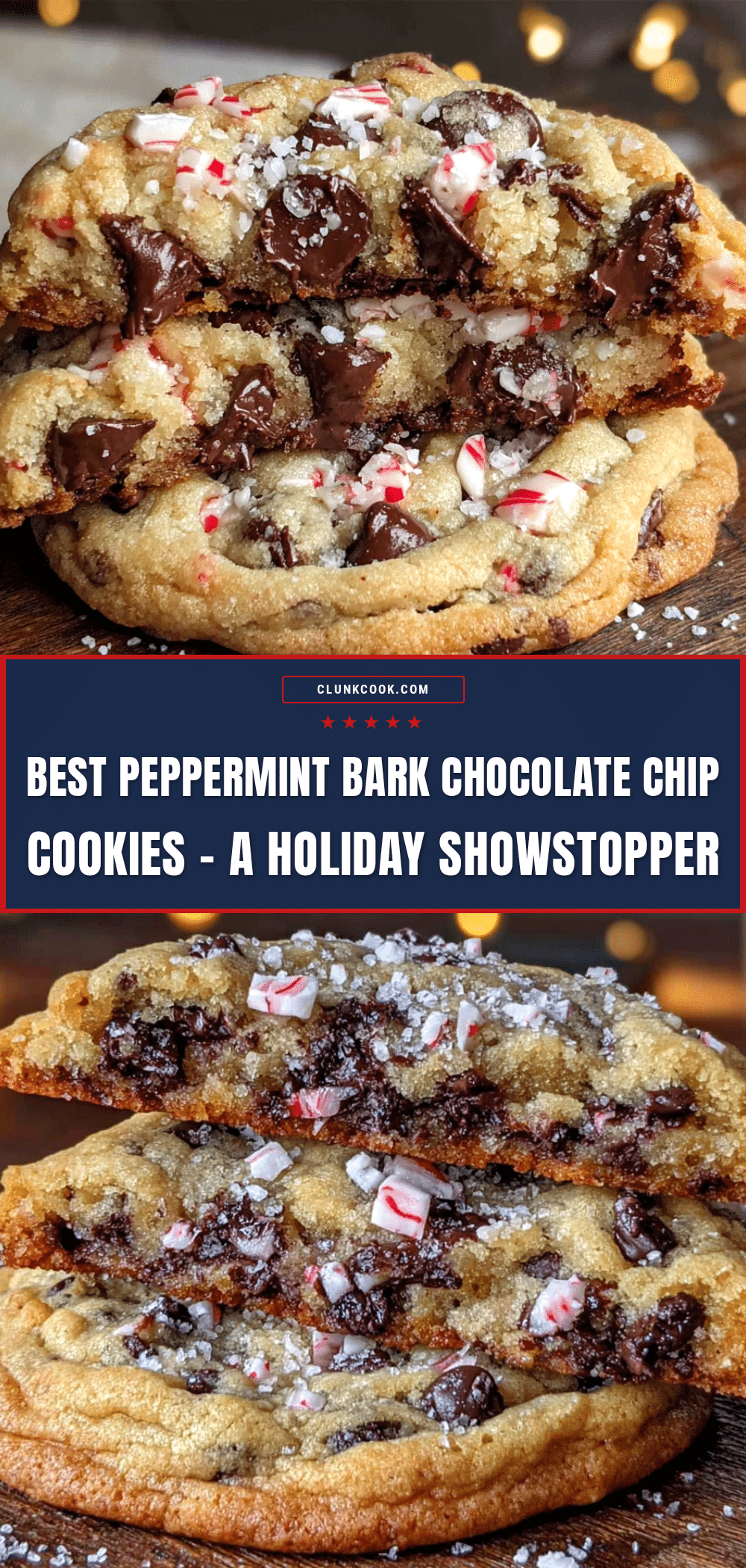 peppermint bark chocolate chip cookies recipe