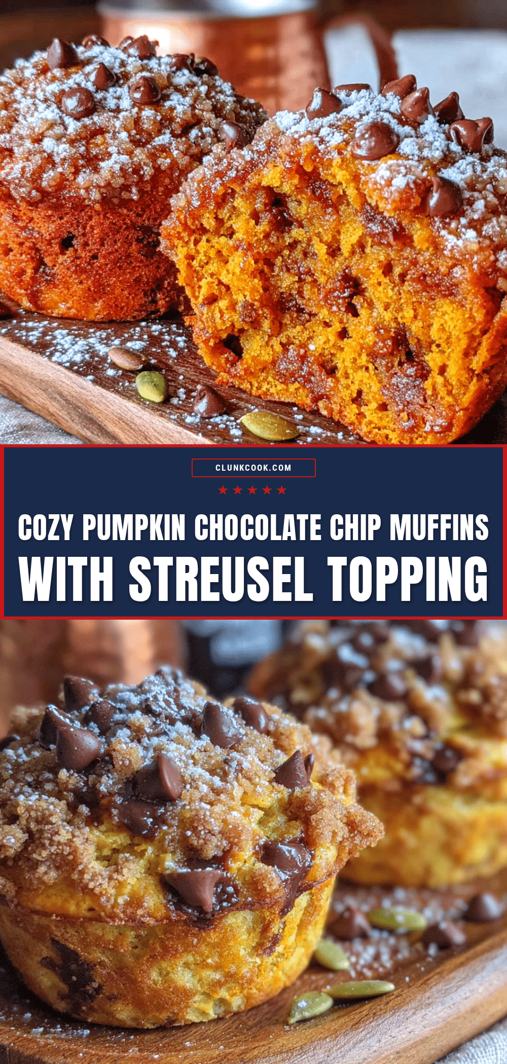 pumpkin chocolate chip muffins recipe