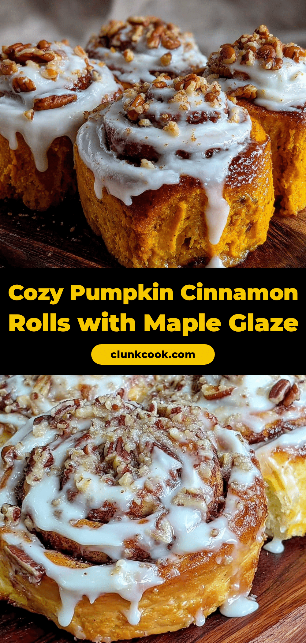 pumpkin cinnamon rolls recipe