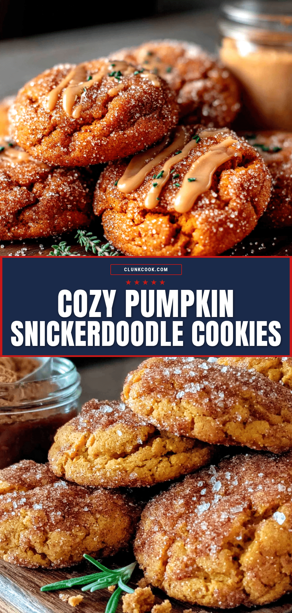 pumpkin snickerdoodle cookies recipe