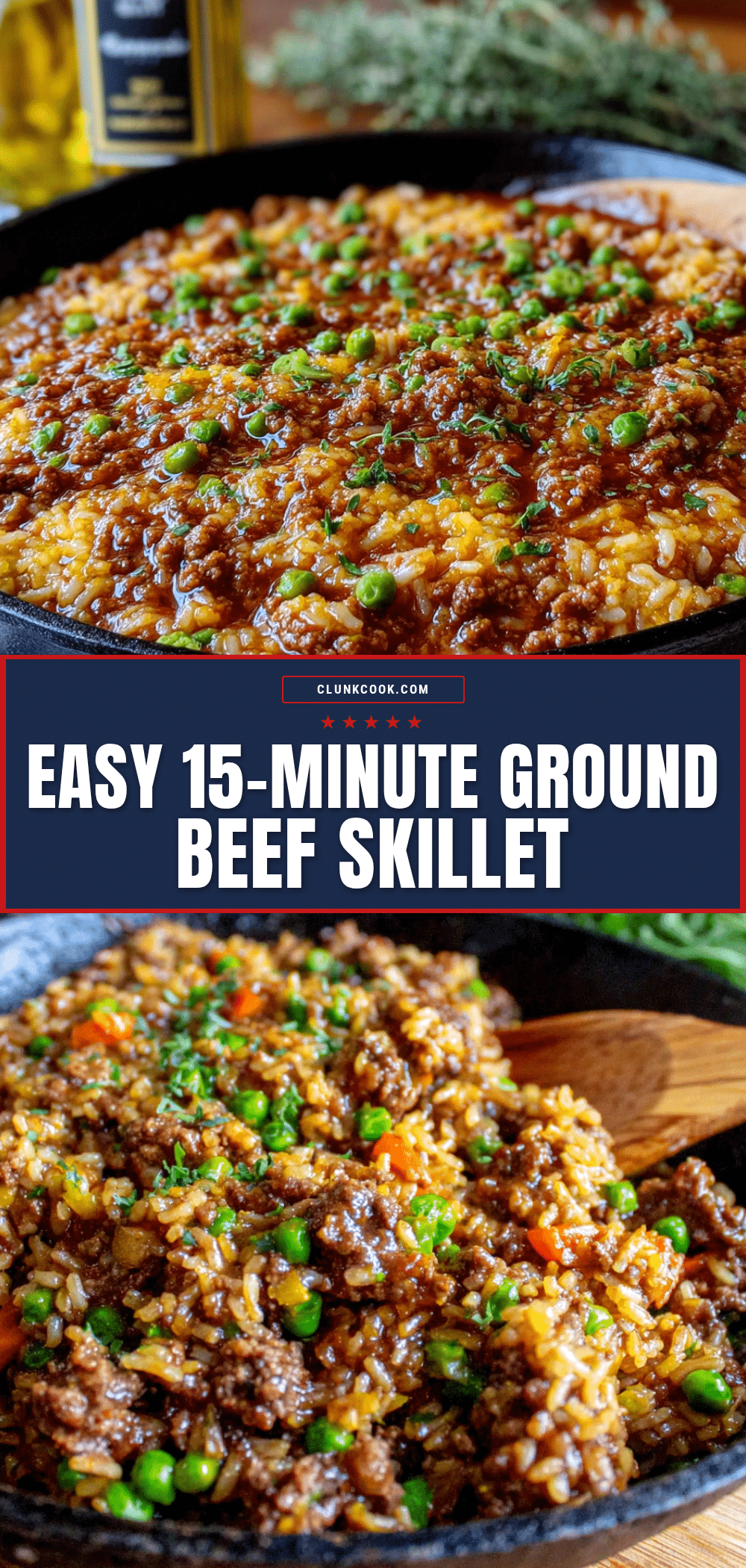 Quick Ground Beef and Rice Skillet recipe